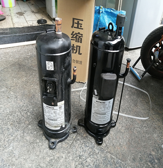 武川中央空调压缩机的更换维修